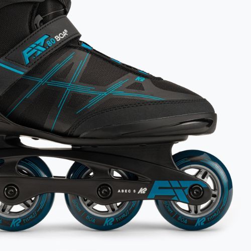 Rolki męskie K2 F.I.T. 80 Pro black/blue