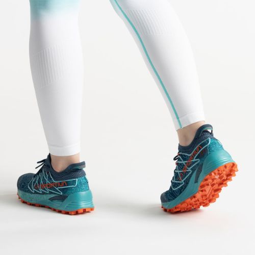 Buty do biegania damskie La Sportiva Mutant storm blue/cherry tomato