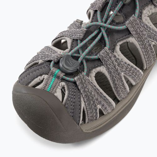 Sandały damskie KEEN Whisper medium grey/ peacock green