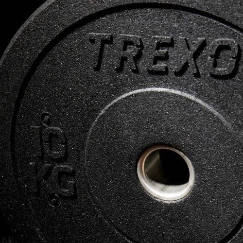 Obciążenie bumperowe olimpijskie XTREXO TRX-BMP010 10 kg czarne