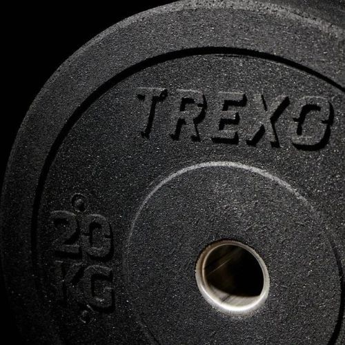 Obciążenie bumperowe olimpijskie XTREXO TRX-BMP020 20 kg czarne