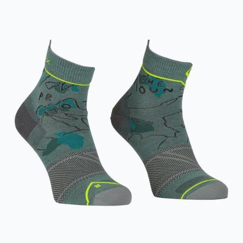 Skarpety męskie ORTOVOX Alpine Light Quarter arctic grey