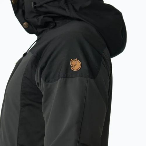 Kurtka przeciwwiatrowa męska Fjällräven Keb black