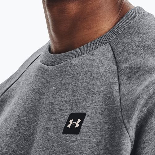 Bluza męska Under Armour Rival Fleece Crew pitch gray light heather/onyx white