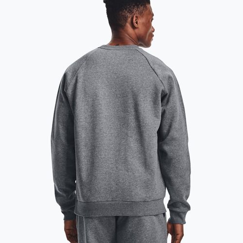 Bluza męska Under Armour Rival Fleece Crew pitch gray light heather/onyx white