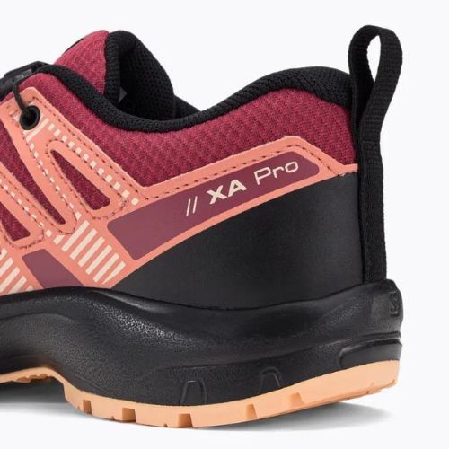 Buty trekkingowe dziecięce Salomon XA Pro V8 CSWP earth/black/almond