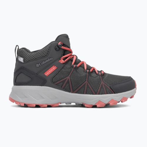 Buty trekkingowe damskie Columbia Peakfreak II Mid Outdry dark grey/dark coral