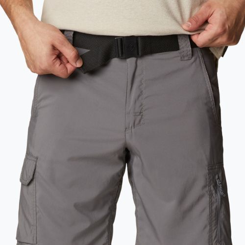 Spodenki trekkingowe męskie Columbia Silver Ridge Utility Cargo city grey