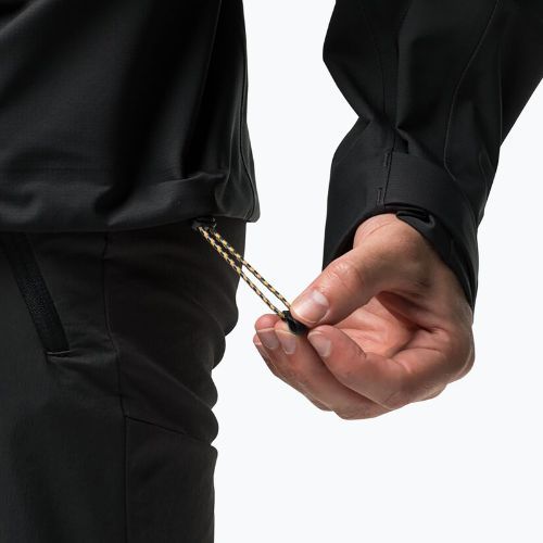Kurtka przeciwdeszczowa męska Jack Wolfskin Kammweg 3L Jkt M phantom