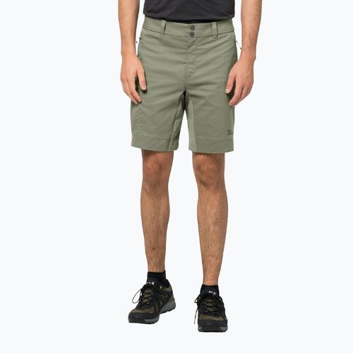 Spodenki trekkingowe męskie Jack Wolfskin Activate Tour misty green