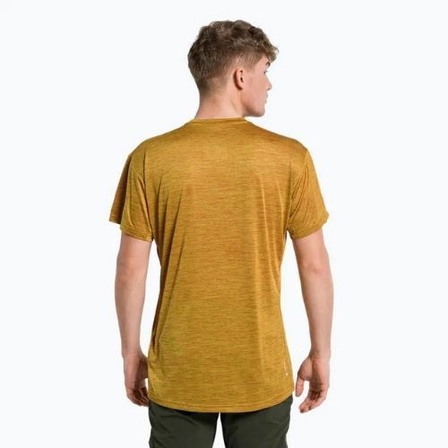 Koszulka męska Salewa Puez Melange Dry golden brown melange