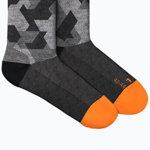 Skarpety męskie Salewa Pedroc Camo AM Crew black out
