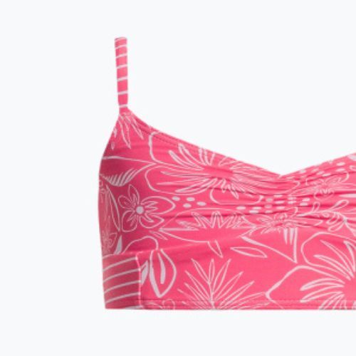 Strój kąpielowy dwuczęściowy dziecięcy ROXY Vacay For Life Crop Top Set sunkissed coral tropical tide