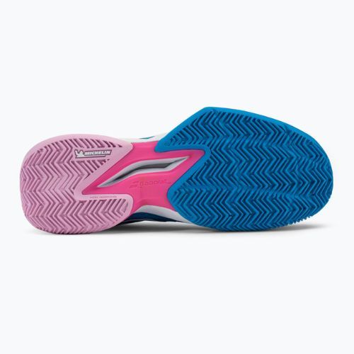 Buty do tenisa damskie Babolat Jet Mach 3 Clay W french blue