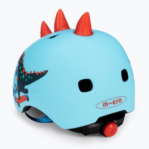 Kask dziecięcy Micro 3D Scootersaurus blue