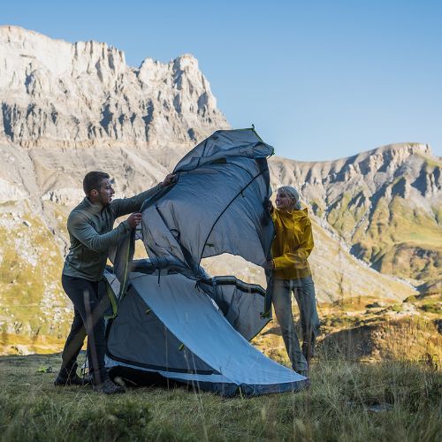 Namiot trekkingowy 2-osobowy Coleman Bedrock 2 grey
