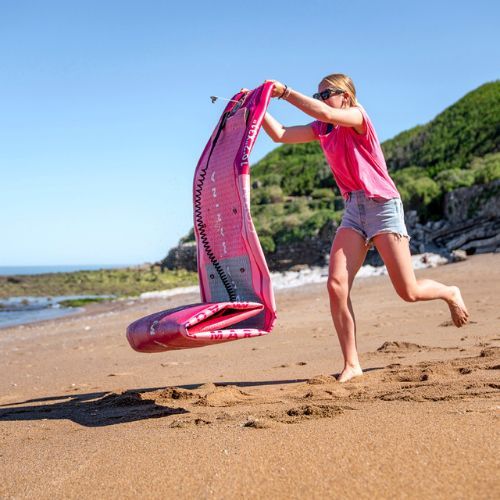 Zestaw deska SUP pompowana Aqua Marina Coral 10'2" raspberry