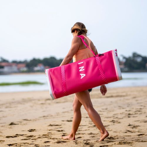 Zestaw deska SUP pompowana Aqua Marina Coral Touring 11'6" raspberry