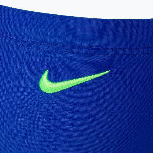 Bokserki kąpielowe dziecięce Nike Multi Logo Square Leg game royal