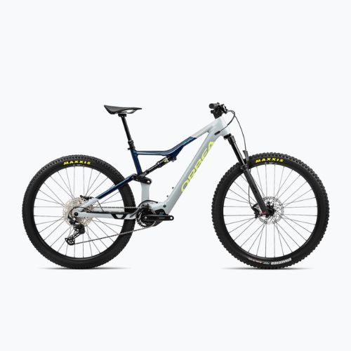 Rower elektryczny Orbea Rise H30 2023 iceberg grey/moondust blue