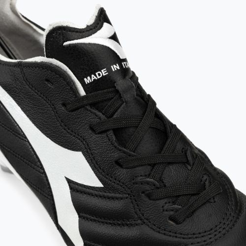 Buty piłkarskie męskie Diadora Brasil Elite2 Tech ITA LPX czarno-białe DD-101.178799-C0641-40,5