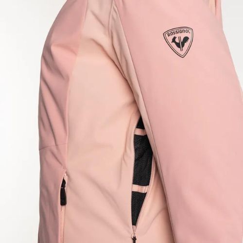 Kurtka narciarska damska Rossignol Controle cooper pink
