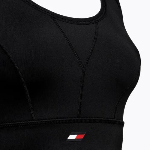 Biustonosz treningowy Tommy Hilfiger Essentials High Int Adjustable Straps black