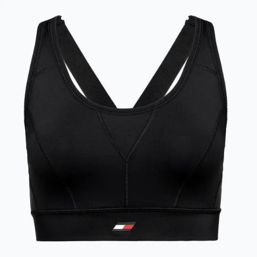 Biustonosz treningowy Tommy Hilfiger Essentials High Int Adjustable Straps black
