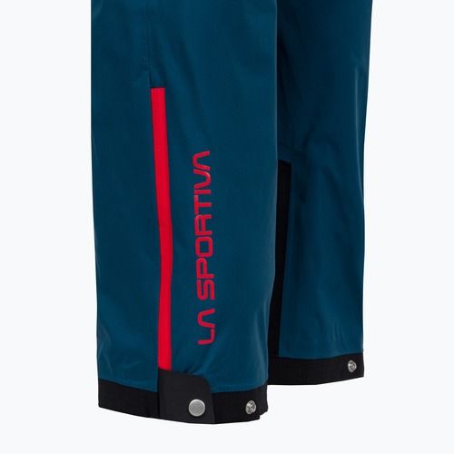 Spodnie z membraną damskie La Sportiva Crizzle EVO Shell storm blue/cherry tomato