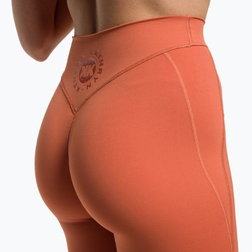 Legginsy treningowe damskie Gymshark KK Twins earth orange