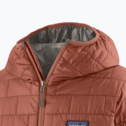 Kurtka ocieplana damska Patagonia Nano Puff Hoody burl red