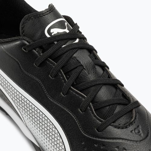 Buty piłkarskie męskie PUMA King Match TT puma black/puma white