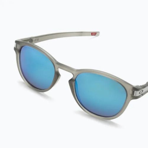 Okulary przeciwsłoneczne Oakley Latch matte grey ink/prizm sapphire polarized