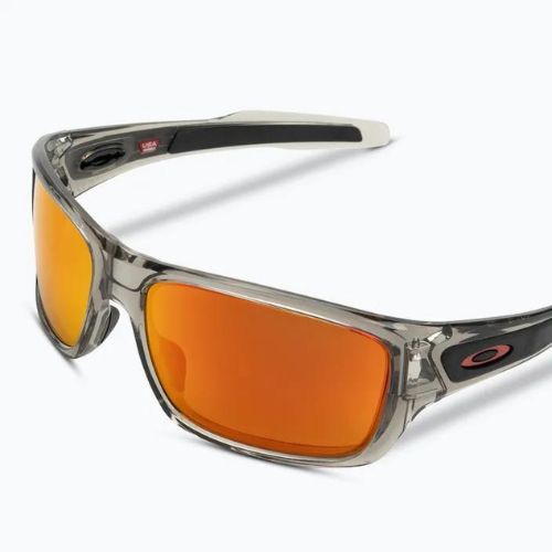Okulary przeciwsłoneczne Oakley Turbine grey ink/prizm ruby polarized