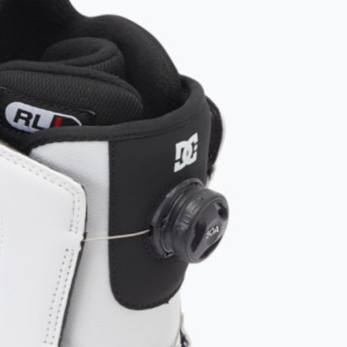 Buty snowboardowe damskie DC Phase Boa W white/black print
