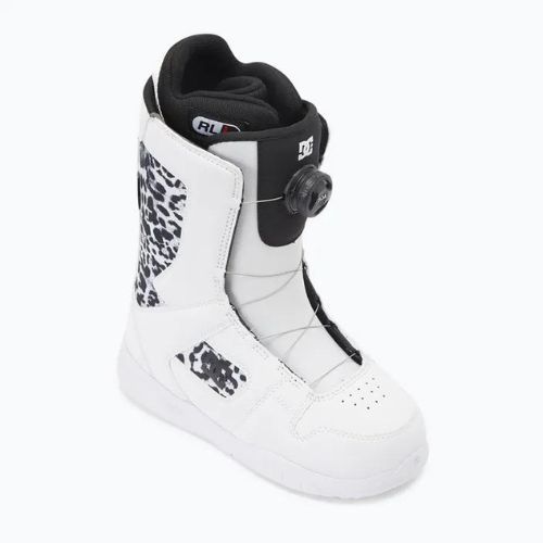 Buty snowboardowe damskie DC Phase Boa W white/black print