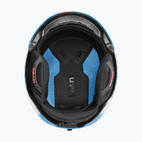 Kask narciarski dziecięcy UVEX Viti Jr blue bear
