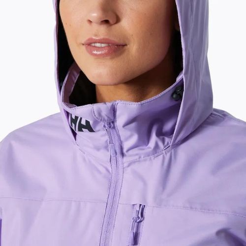 Kurtka żeglarska damska Helly Hansen Crew Hooded Midlayer heather