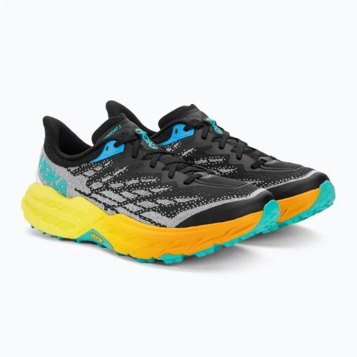 Buty do biegania męskie HOKA Speedgoat 5 black/evening primrose