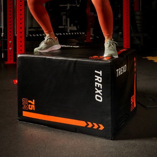 Skrzynia plyometryczna XTREXO TRX-PB30 30 kg czarna