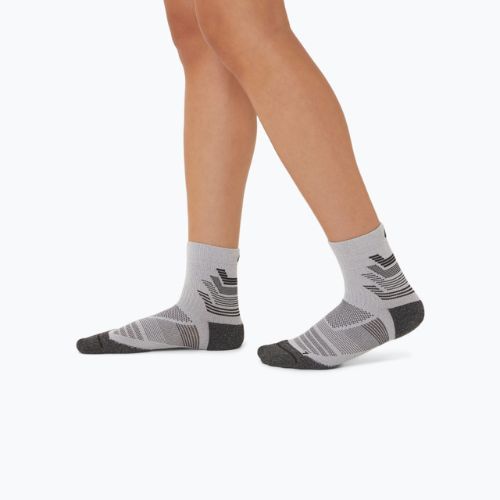 Skarpety ASICS Racing Run Quarter brilliant white/performance black