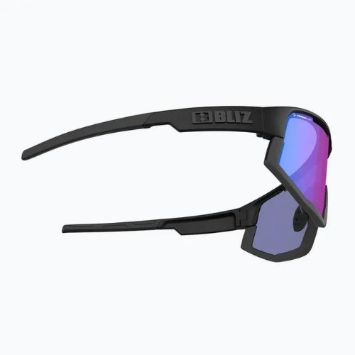 Okulary przeciwsłoneczne Bliz Fusion Nano Optics Nordic Light matt black/ begonia/ violet blue multi