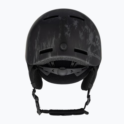 Kask narciarski dziecięcy Salomon Player Combo + Gogle XV Jr black tie&dye/black silver