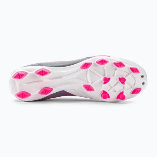 Buty piłkarskie męskie Diadora Brasil Elite Veloce GR LPU white/pink fluo/blue fluo