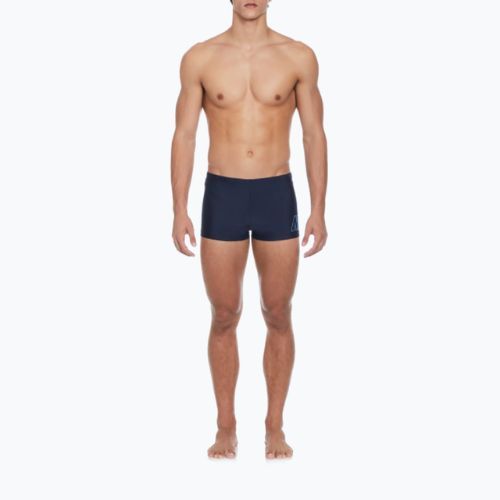 Bokserki pływackie męskie Nike Logo Square midnight navy