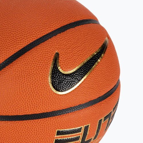 Piłka do koszykówki Nike Elite Championship 8P 2.0 Deflated amber/black/metallic gold/black rozmiar 7