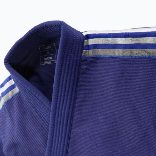 GI do brazylijskiego jiu-jitsu adidas Challenge 2.0 blue/grey