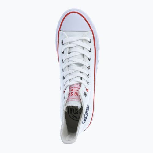 Trampki damskie BIG STAR T274026 białe