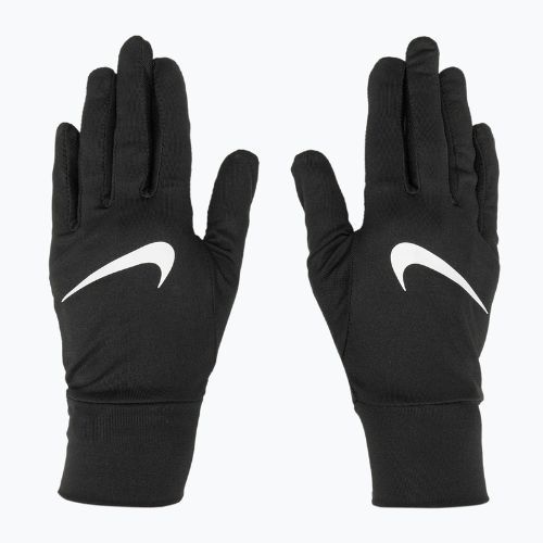 Rękawiczki do biegania damskie Nike Accelerate RG black/black/silver