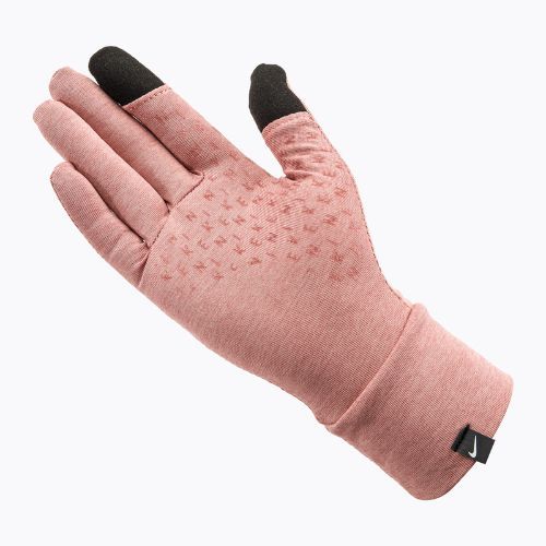 Rękawiczki do biegania damskie Nike Fleece RG red stardust/red stardust/silver